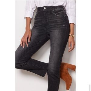 EVEREVE The Ever Straight High Rise Jeans Faded Black size 25